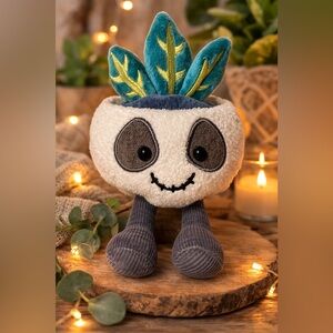 Jellycat Amuseables Skull Planter Plush